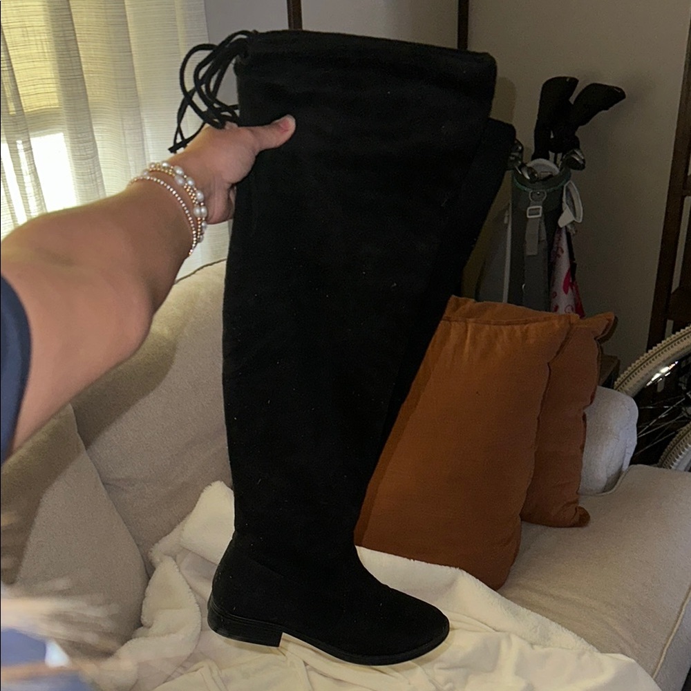Over the knee boots